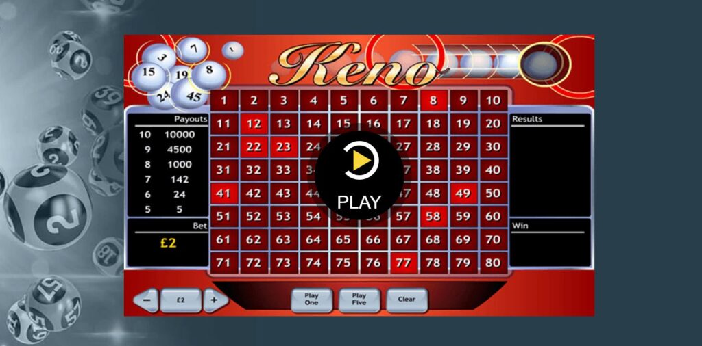Chiến lược chơi Keno luôn thắng - cách chơi