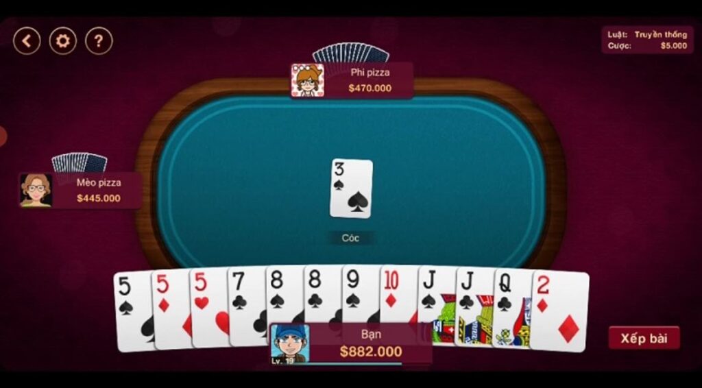 Cách chơi bài Catte - mẹo chơi