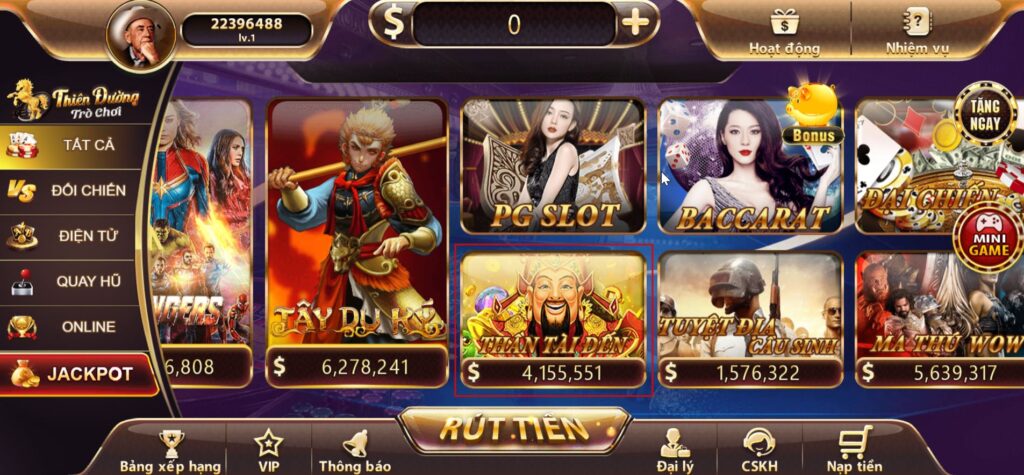 Nổ hũ Thần tài đến - cách chơi