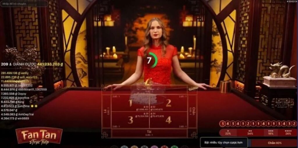 cược Fantan hiệu quả