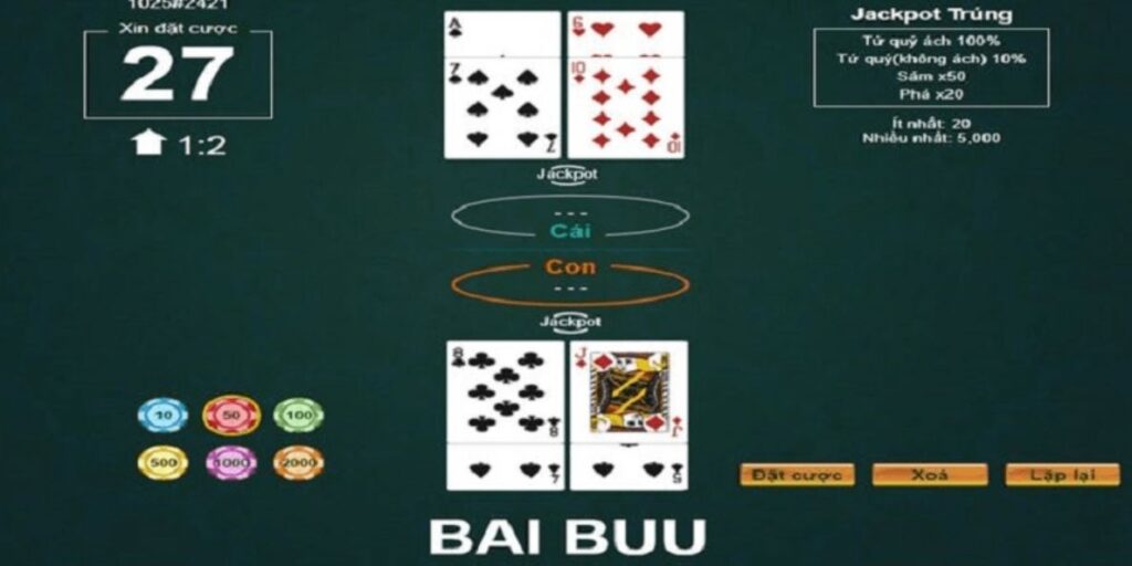 Hướng dẫn chơi bài bửu 4 lá - luật chơi