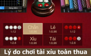 lý do chơi tài xỉu toàn thua sin88
