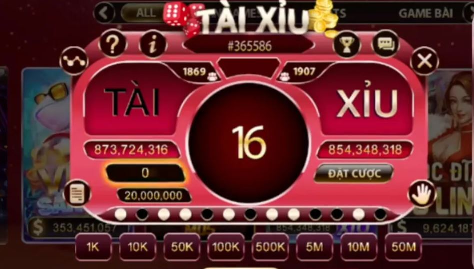 Phần mềm hỗ trợ chơi tài xỉu online