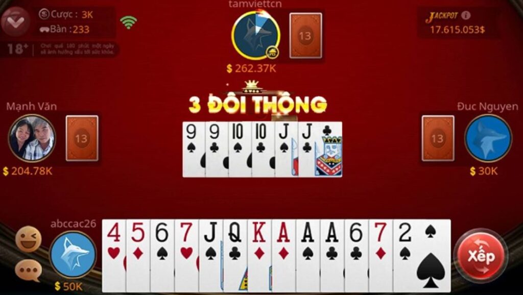 Mẹo nhớ bài Tiến Lên Miền Nam tdtc