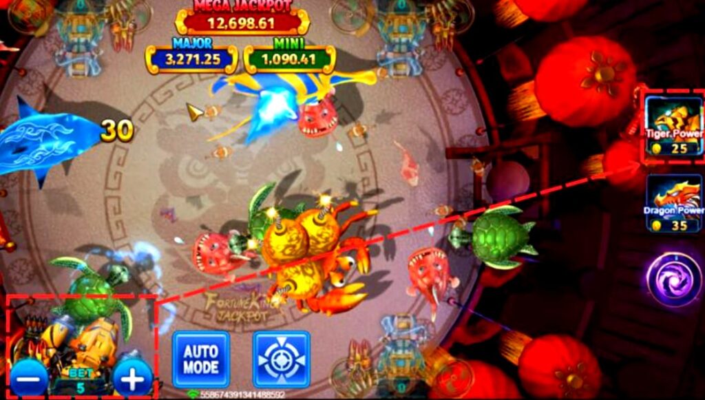 tính năng Fortune King Jackpot