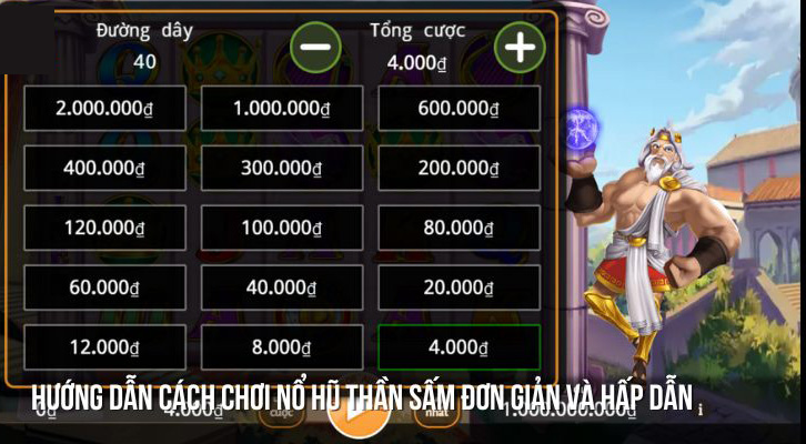 game nổ hũ thần sấm