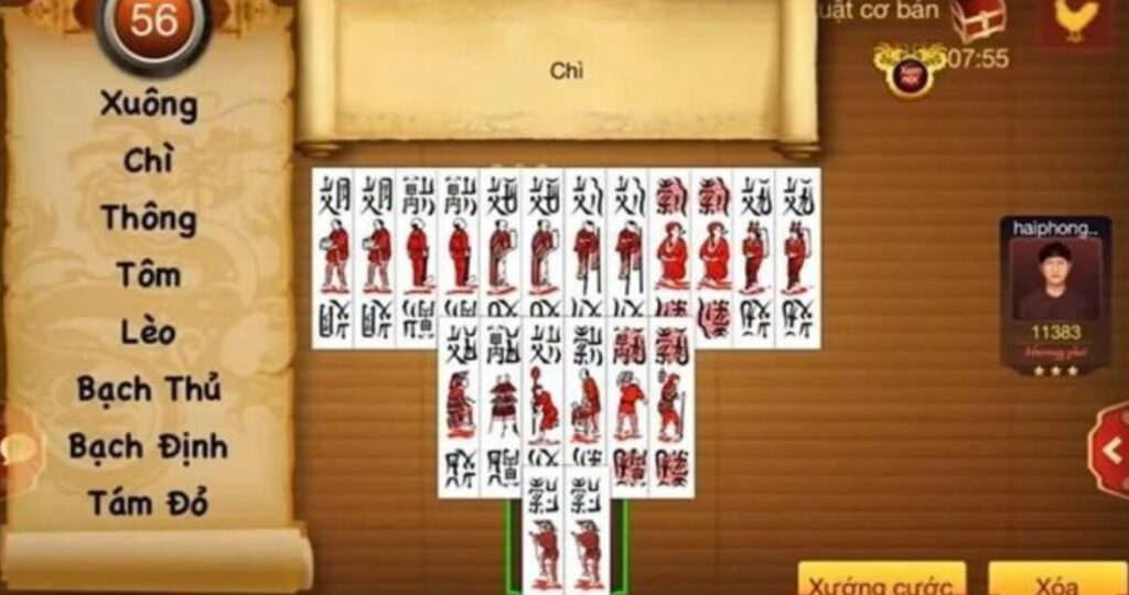 cách xướng ù chắn